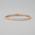 Gold Baguette Tennis Bracelet