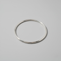Minimalist Silver Bangle