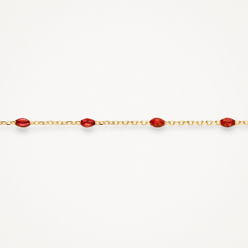 Resin Bead Chain Bracelet