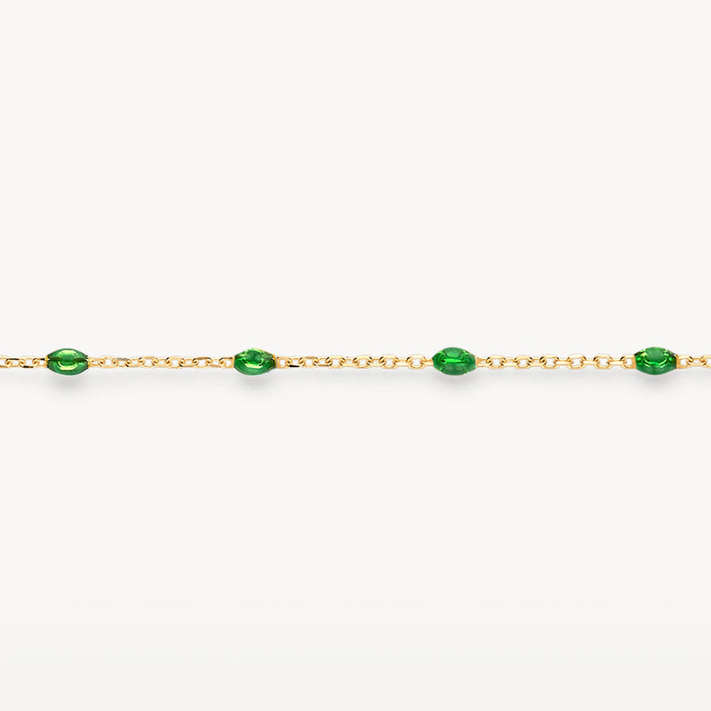 Resin Bead Chain Bracelet