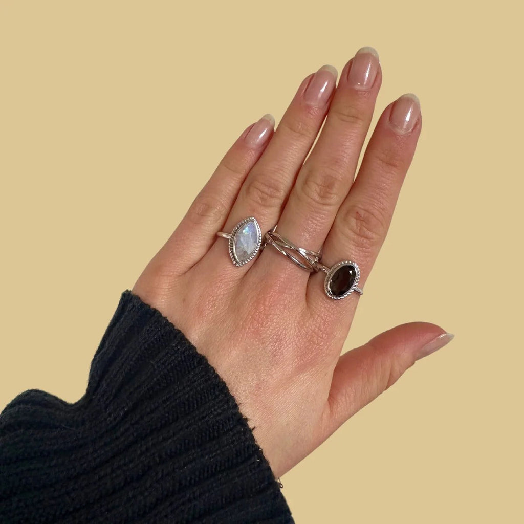 Two-Element Band Ring